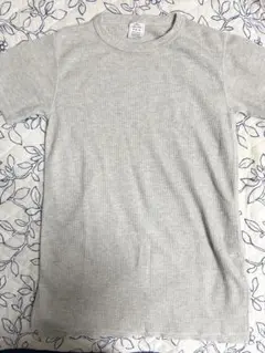 JEMORGAN ワッフル クルーネック Tシャツ グレー Mサイズ — image 1