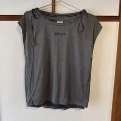 kitson ヨガウェア トップス グレー Lサイズ — image 1
