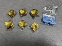 フラワーシャワー花びらペタル ゴールド ブルー セット — image 1