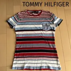 TOMMY HILFIGER 半袖ストライプTシャツ XS — image 1