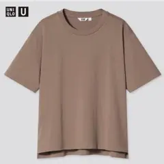 ユニクロ エアリズムコットンオーバークルーネックT — image 1