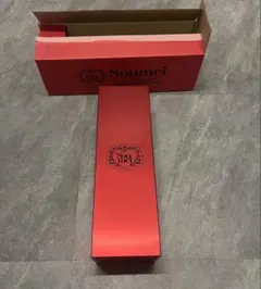 Soumei シャンパン用 空箱 レッド メタルケース — image 1