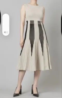 FRAY I.D タックプリーツニットワンピース — image 1