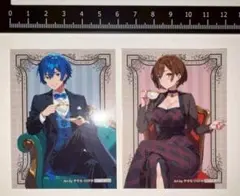 【非売品】　KAITO MEIKO アフタヌーンティー カードセット　シール — image 1