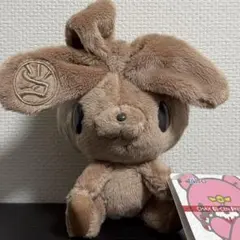 チャックスＧＰ　汎用うさぎ　ぬいぐるみマスコット　ベージュカラー　ブラウン — image 1
