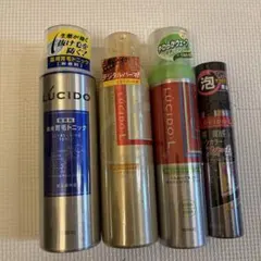 LUCIDO ルシード ヘアケア用品 4本セット — image 1