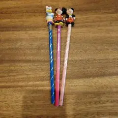 東京ディズニーリゾート キャラクター鉛筆 3本セット — image 1