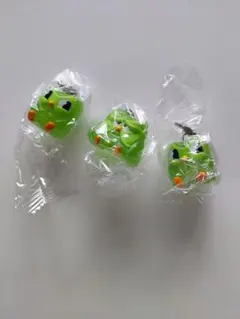 duolingo めじるしアクセサリー ちら見デュオ　2個とシワシワデュオ1個 — image 1