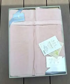 ROMANCE R.C.S 緑洲綿毛布 コーラルミスト新品未使用タグつき — image 1