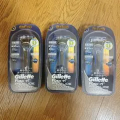 ジレットフュージョン5＋1 プログライド 髭剃り　3個セット　まとめ売り — image 1