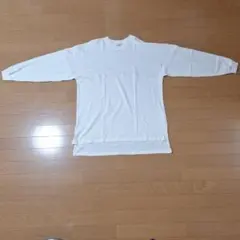 ホワイト 長袖カットソー — image 1
