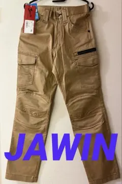 【Jawin】新品未使用 ワークパンツ カーゴパンツ ウエスト70 ベージュ — image 1