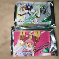 ONE PIECE 松屋 アクリルブロック箸置き 2種セット — image 1