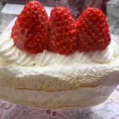 Bubble Land スクイーズ ショートケーキ ストロベリー — image 1