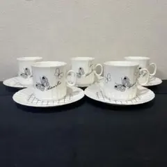 Adam & Eve カップ＆ソーサー 5客セット — image 1