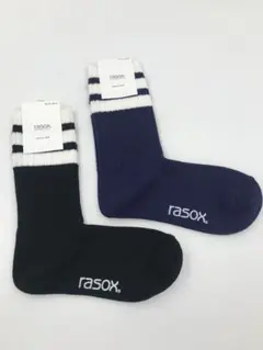 rasox L字型靴下 2足セット Mサイズ 男女兼用　24～26㎝　① — image 1