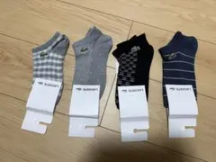 LACOSTE アンクルソックス 4足セット 22~24cm 特価品 — image 1
