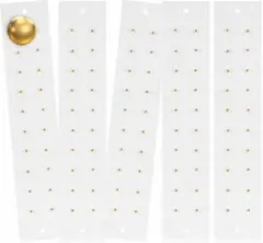 耳つぼシール　100粒　ゴールド　金粒　耳つぼシート　耳つぼジュエリーシール — image 1
