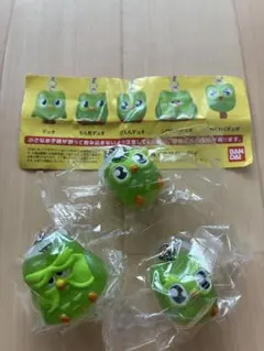 BANDAI Duolingo めじるしアクセサリー 3個 — image 1