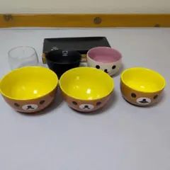未使用リラックマ 食器7点セット — image 1