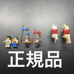 ※正規品　LEGO オールドレゴ ミニフィグ 海賊 騎士4体　馬2頭セット — image 1
