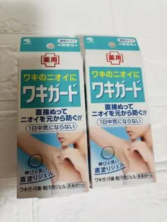 小林製薬 ワキガード 薬用制汗ジェル 50g 2個セット — image 1