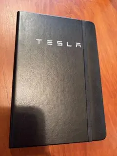 TESLA ノート ブラック ゴムバンド付き　テスラ — image 1