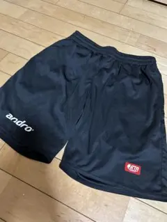 【美品】andro 卓球 ゲームパンツ ブラック XXS — image 1
