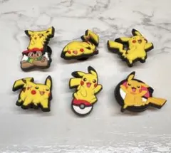 【バラ売り可】ポケモン ジビッツ クロックス シューズチャーム ピカチュウ — image 1