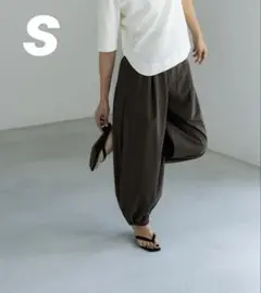 ♩美品♩ frey フレイ アラジンパンツ ブラウン S — image 1