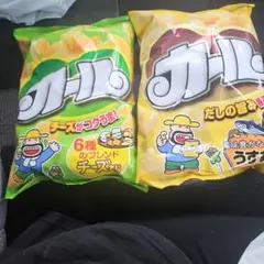 明治 カール チーズあじ うすあじ 2袋セット — image 1