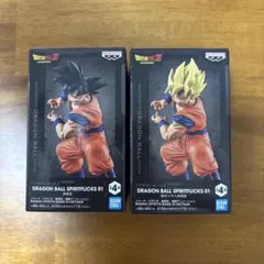 ドラゴンボール SPIRITFLICKS 01 孫悟空 超サイヤ人 2種 — image 1