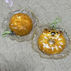 【やや使用感あり】海外 スクイーズ くまメロンパン くまちゃんドーナツ — image 1