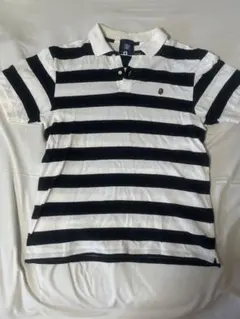 A BATHING APE ボーダー ポロシャツ — image 1