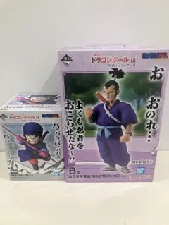 一番くじ　ドラゴンボール　A賞　孫悟空　B賞　ムラサキ曹長　フィギュアまとめ売り — image 1