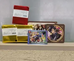 パズドラカフェ 後半 缶バッジコンプセット・クリアカード＆シリアル付 — image 1