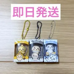 ちいかわ チョコボックス キーホルダー 3種セット　うさぎ　ラッコ　あのこ — image 1