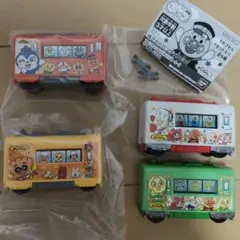 アンパンマン キャラレール NEW 4 動力車1台 中間車1台 おまけ2台 — image 1