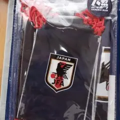 がんばれ日本！ サッカー日本代表 応援グッズ ビニール巾着セット — image 1