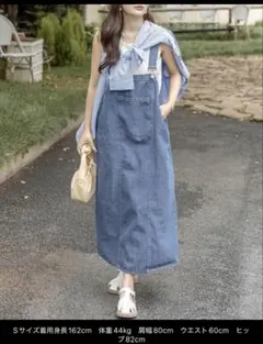DAY CLOSET デニムサロペット Mサイズ — image 1