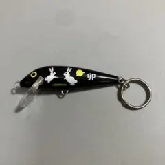 ラパラ　カウントダウン　2023年　干支　卯 ウサギ柄 キーホルダー — image 1