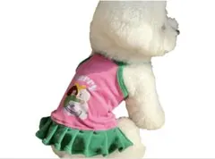 【Frantutu】犬服 小型犬 中型犬 ドッグウェア (ピンク, S) — image 1