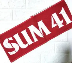 新品未使用　SUM 41　マフラータオル — image 1