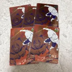 ONE PUNCH MAN サイタマ ナツコミ　メタキラカード 5枚セット — image 1
