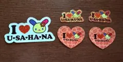 Sanrio U.SA.HA.NA ステッカー 5枚セット — image 1