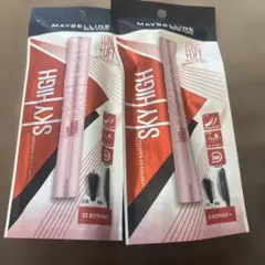 MAYBELLINE SKY HIGH マスカラ 03 あさやけルビー　2本 — image 1