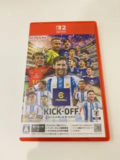Nintendo Switch 2 eFootball キックオフ 美品 — image 1