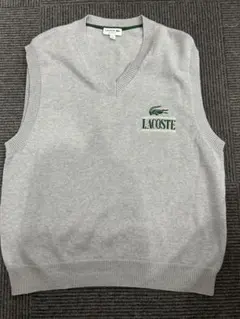 ラコステ LACOSTE RELAXED FIT クラシックVネックニットベスト — image 1