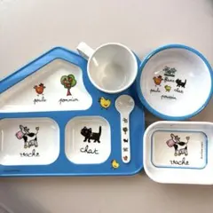 La Chaise Longue 食器5点セット　子供用プレート — image 1
