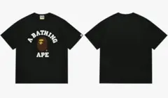 A BATHING APE ロゴプリント Tシャツ 黒JP(M) — image 1